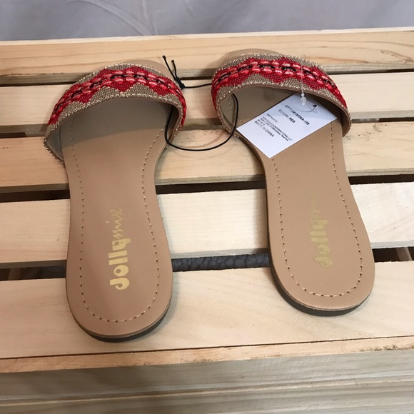 Cute JollyMix slide sandals with pop colors - Picture 5 of 7